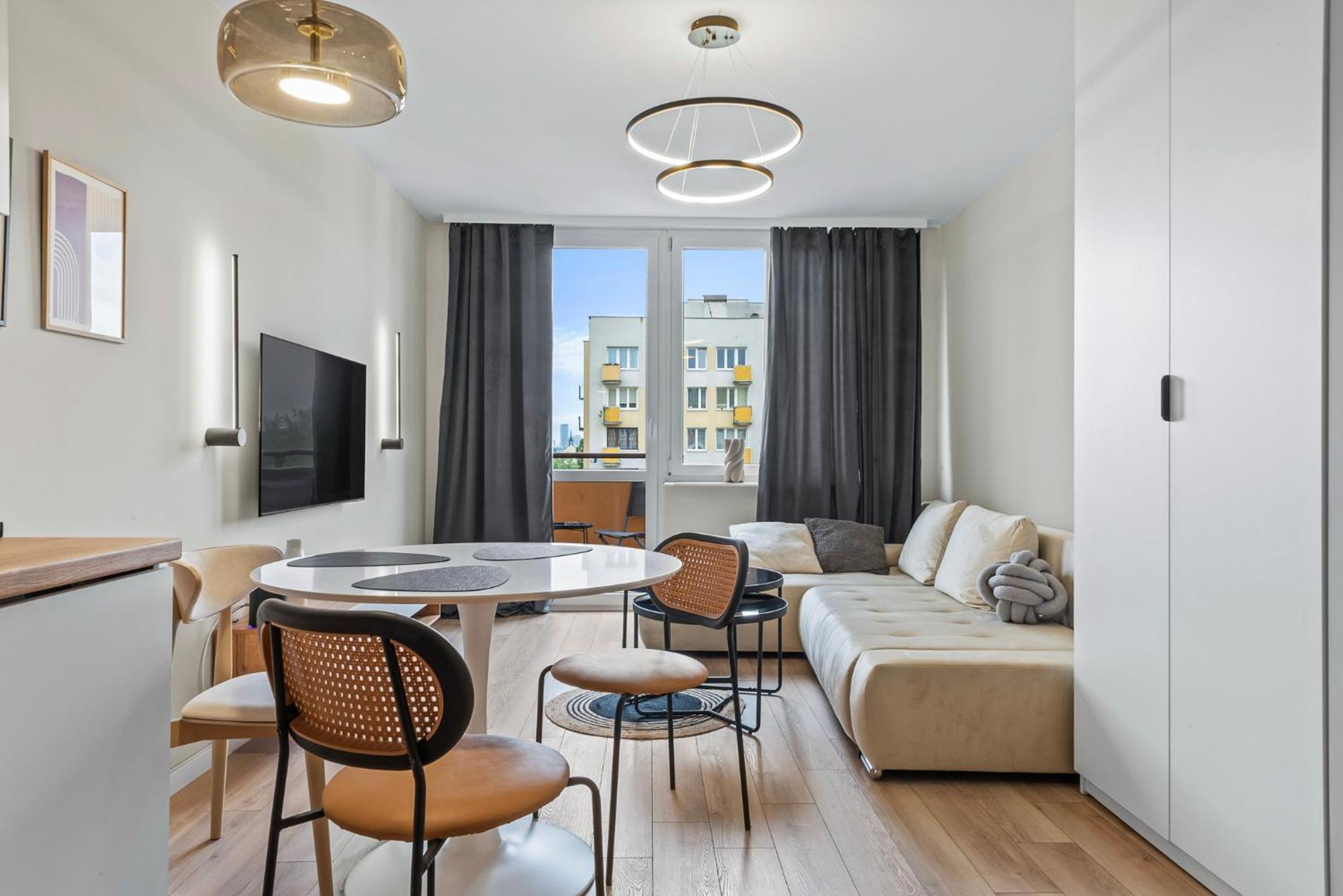 Rentplanet - Apartament Miedzynarodowa Warschau Exterior foto